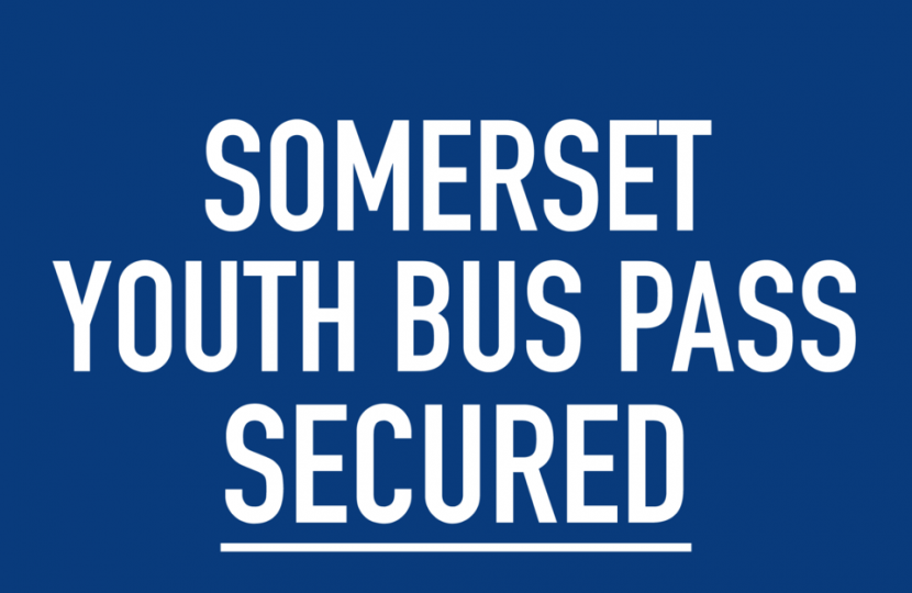 Conservatives Secure Somerset Youth Bus Pass